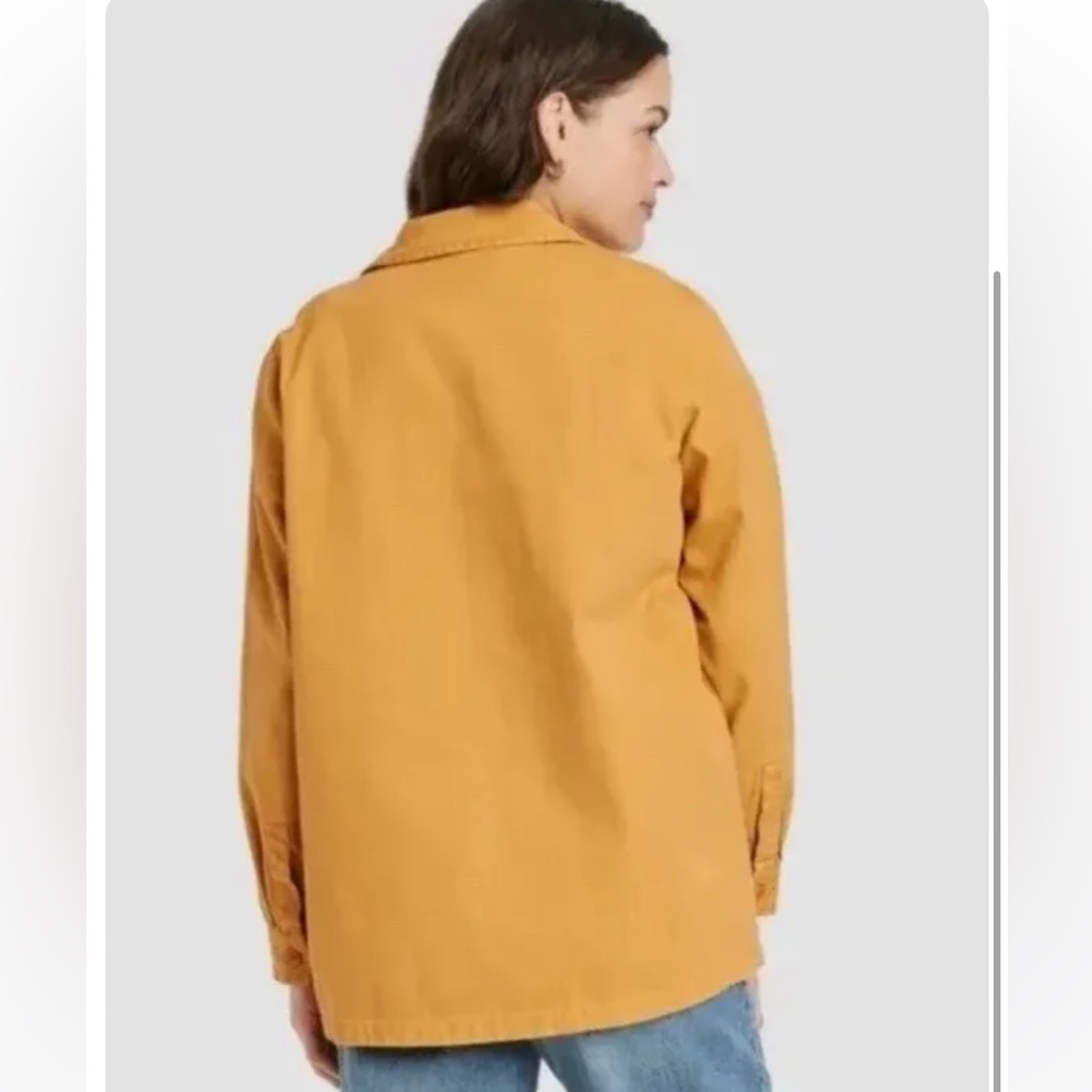 Universal Thread Yellow Denim Shacket - image 2